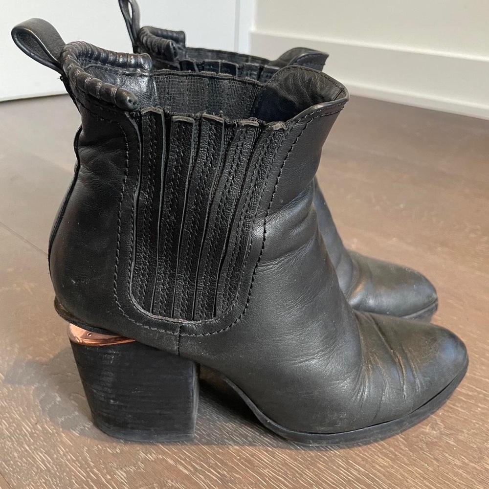 Alexander Wang Black Ankle Boots